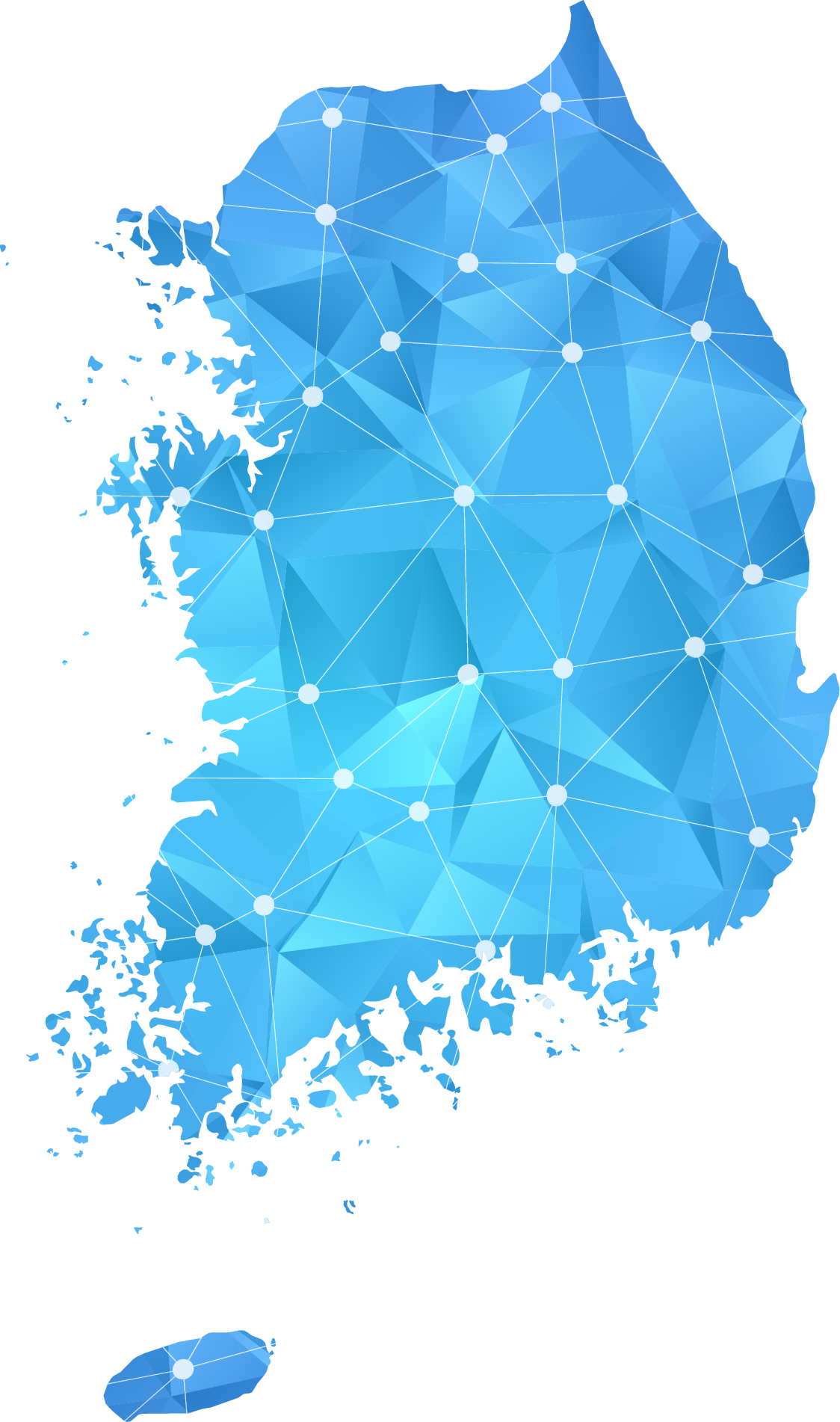 대한민국 서비스 범위